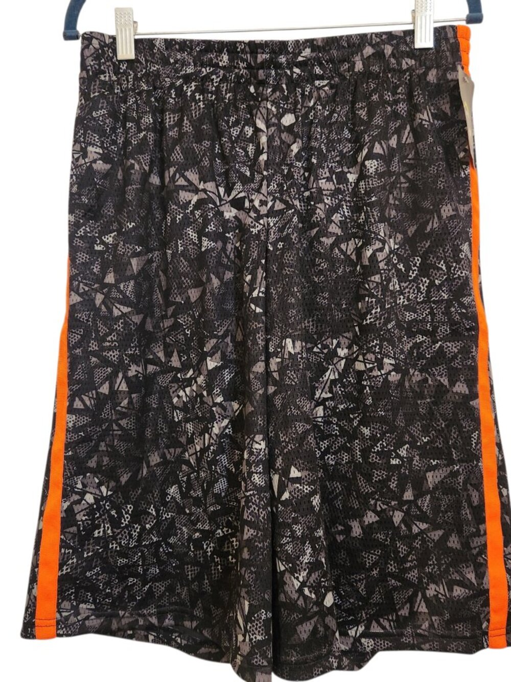 NWT C9 By Champion Charcoal Shorts With Orange Side Details Size XL (16-18) - Picture 7 of 8